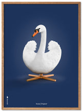 Brainchild - Poster - Classic - Dark Blue - Swan