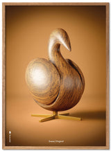 Brainchild – Poster – Classic – Brown – Swan Figurine