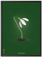 Brainchild - Poster - Classic - Green - Snowdrop