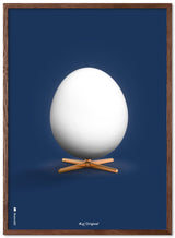 Brainchild - Poster - Classic - Dark Blue - Egg