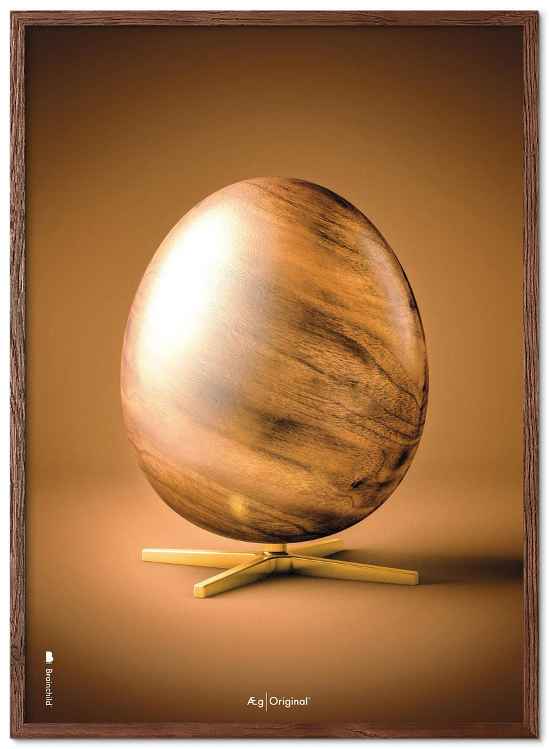 Brainchild - Poster - Classic - Brown - The Egg Figurine