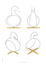 Brainchild - Poster - Design Sketches - White - Swan