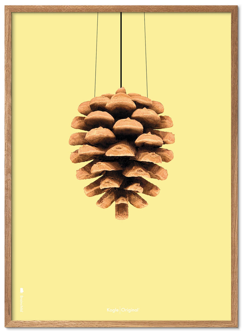 Brainchild - Poster - Classic - Yellow - Pine Cone