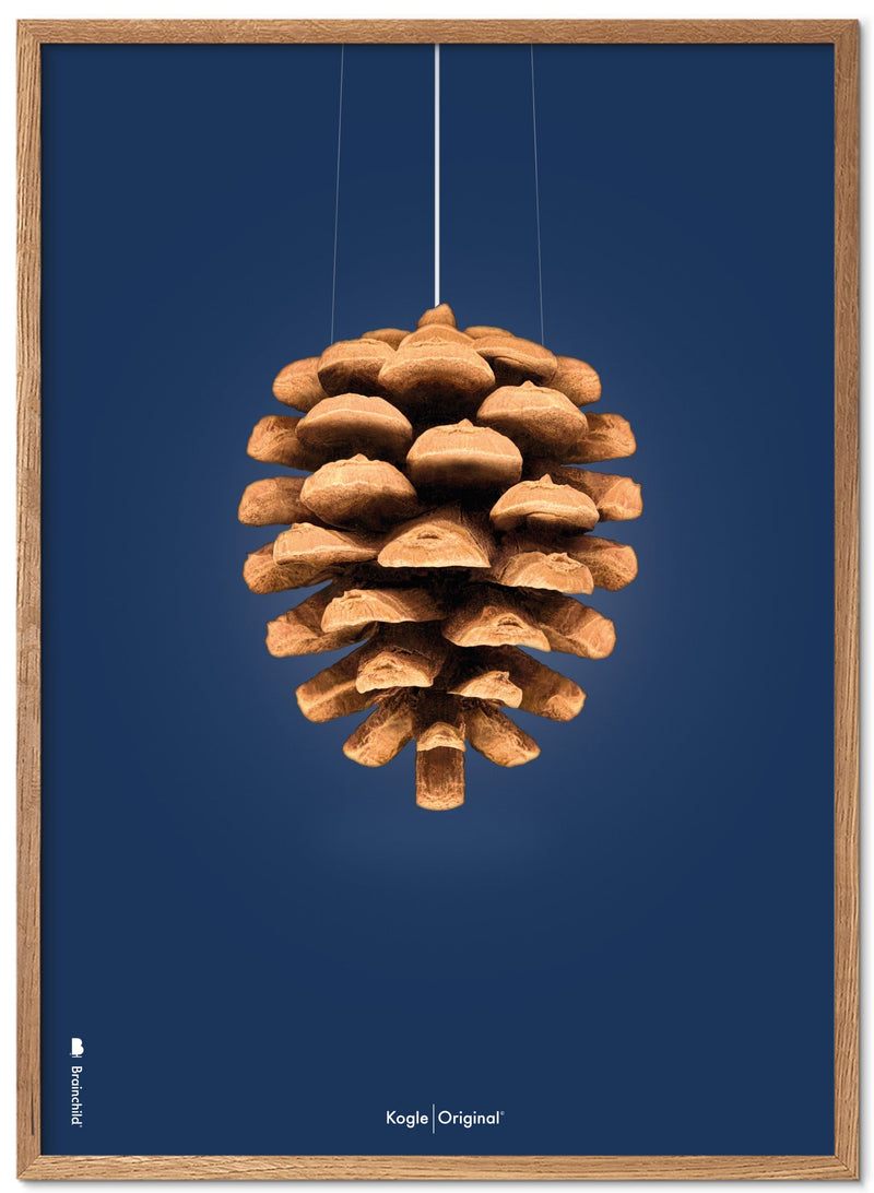 Brainchild - Poster - Classic - Dark blue - Pine Cone