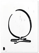 Brainchild – Poster – Linocut Print – Egg