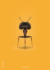 Brainchild - Poster - Classic - Yellow - Ant