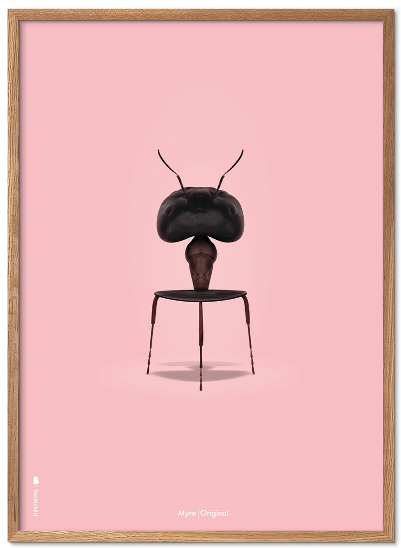 Brainchild - Poster - Classic - Pink - Ant