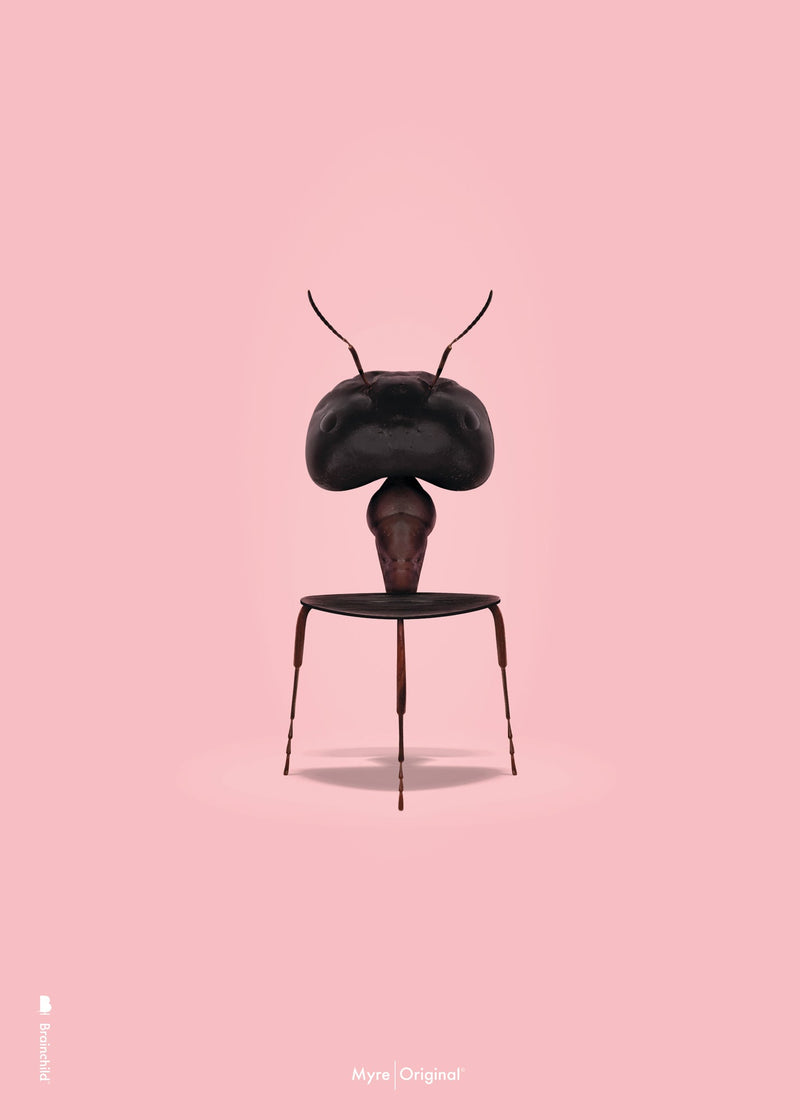 Brainchild - Poster - Classic - Pink - Ant