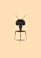 Brainchild - Poster - Classic - Sand-colored - Ant
