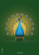 Brainchild - Poster - Classic - Green - Peacock