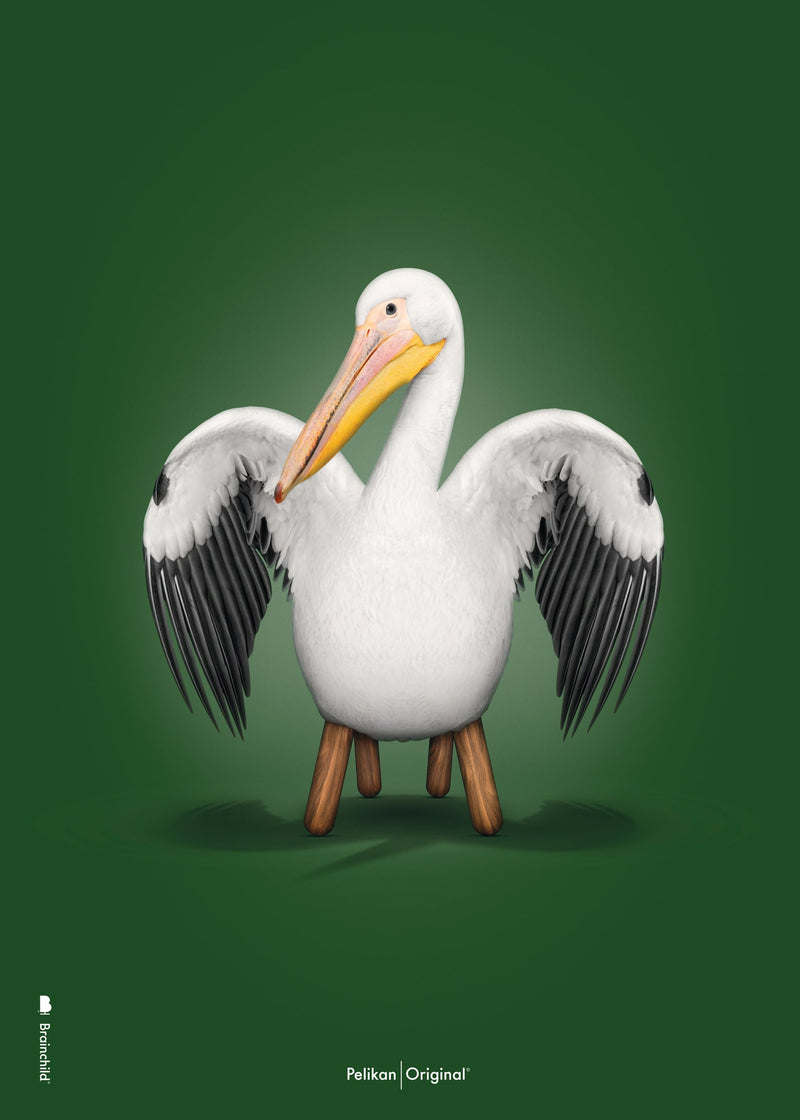 Brainchild - Poster - Classic - Green - Pelican