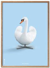 Brainchild - Poster - Classic - Light Blue - Swan