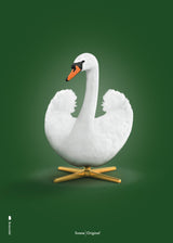 Brainchild - Poster - Classic - Green - Swan