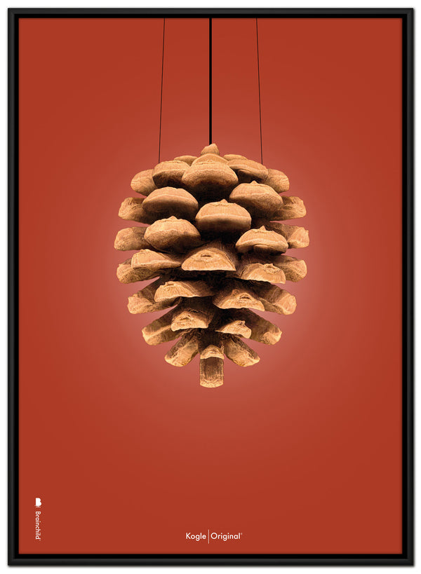Brainchild – Canvas Print – Classic – Red - Pine Cone