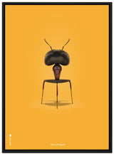Brainchild – Canvas Print – Classic – Yellow – Ant
