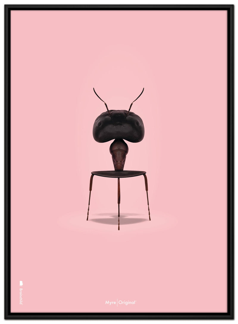 Brainchild – Canvas Print – Classic – Pink – Ant