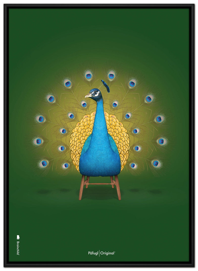 Brainchild – Canvas Print – Classic – Green – Peacock