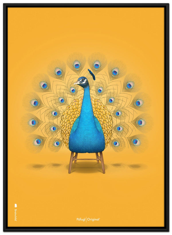 Brainchild – Canvas Print – Classic – Yellow - Peacock