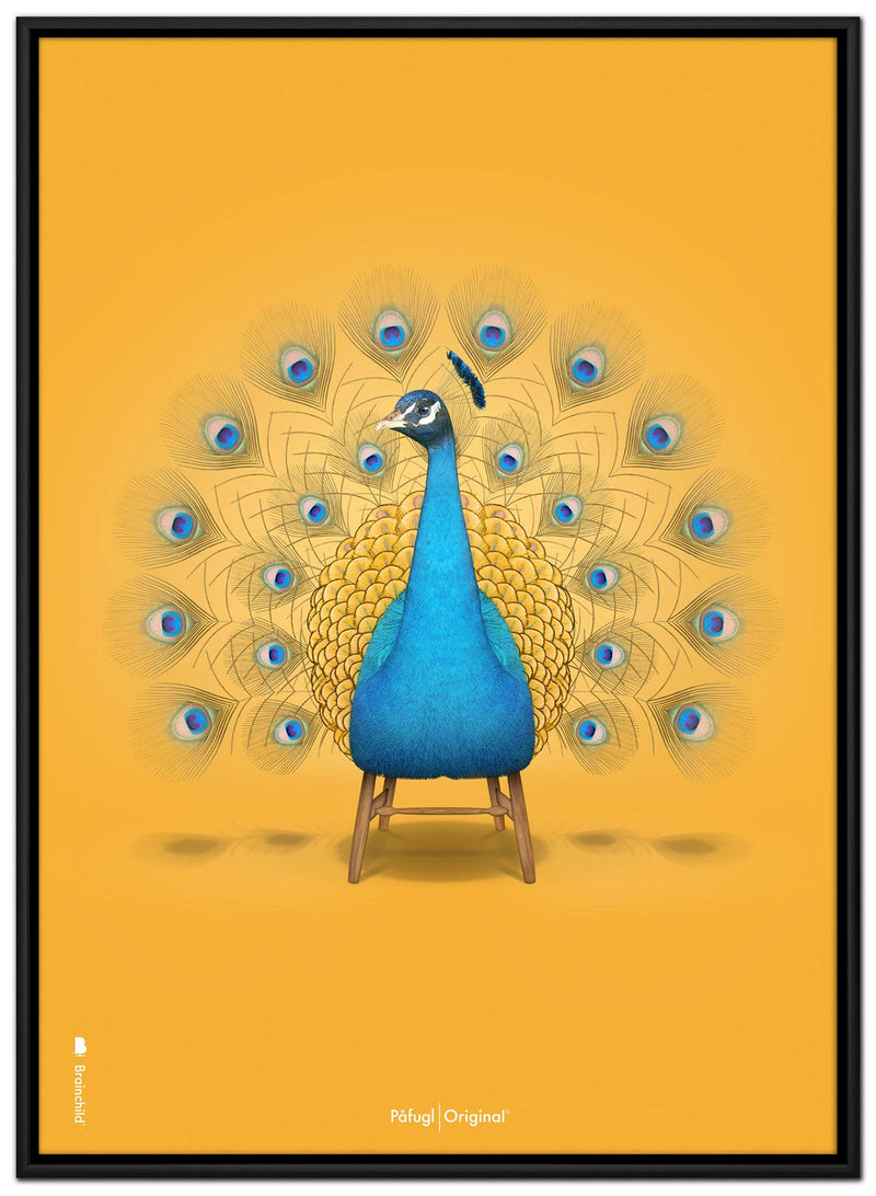 Brainchild – Canvas Print – Classic – Yellow - Peacock