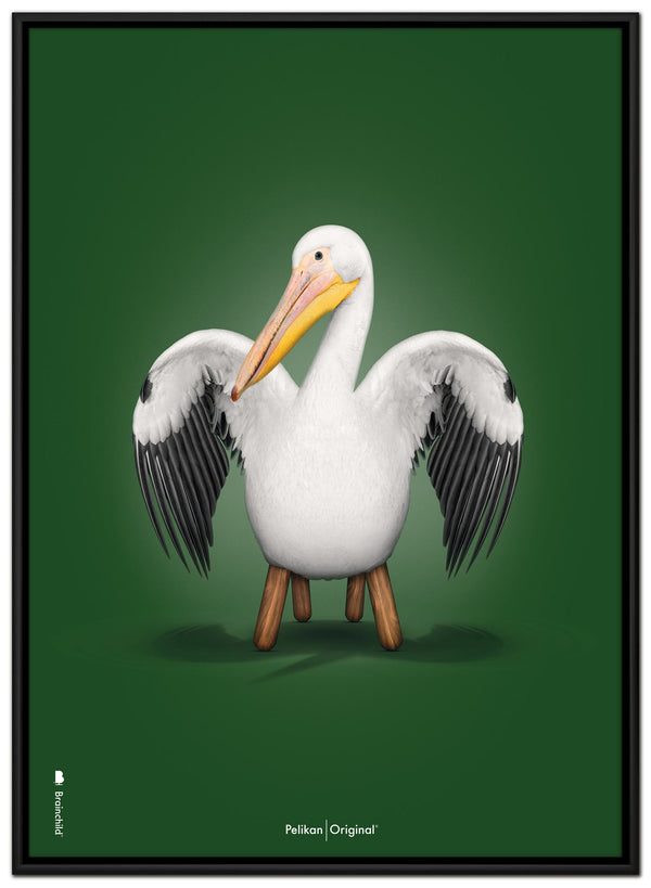 Brainchild – Canvas Print – Classic – Green – Pelican