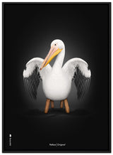 Brainchild – Canvas Print – Classic – Black – Pelican