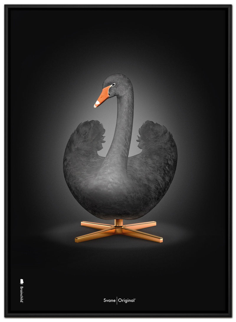 Brainchild – Canvas Print – Classic – Black - Black Swan
