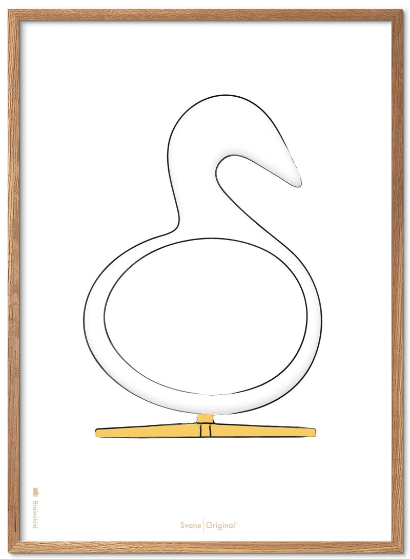 Brainchild - Poster - Design Sketch - White - Swan