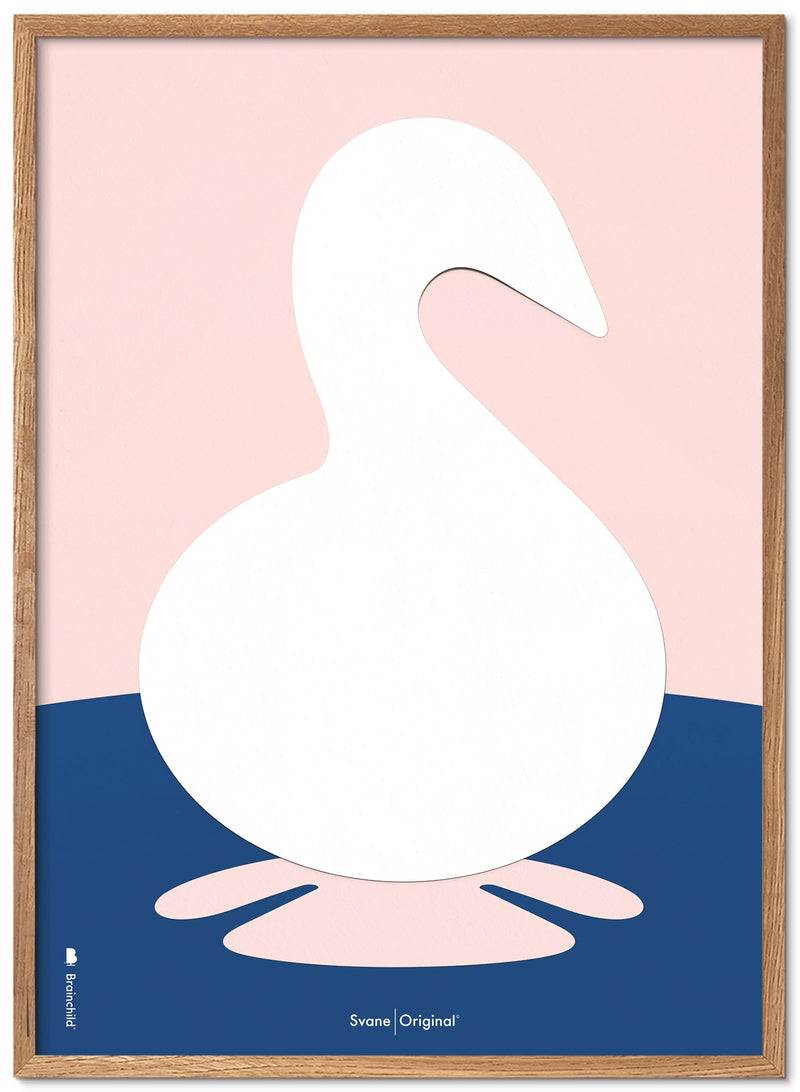 Brainchild - Poster - Cut Outs - Pink - Swan